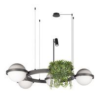 Подвесная люстра Loft IT Jardin 10121/4 Dark grey_LF