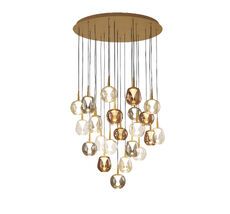 Подвесная люстра MANTRA ANDROMEDA 8937+24PL_MN
