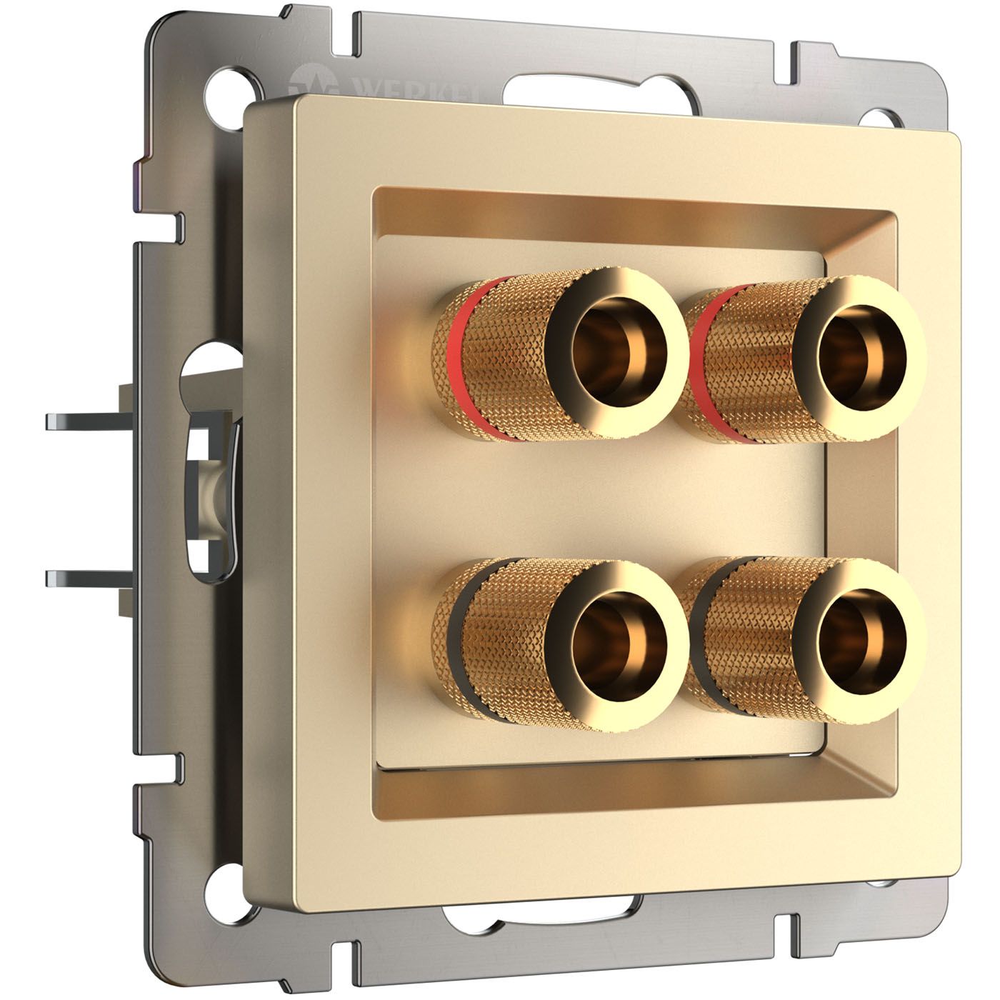 Акустическая розетка Werkel WL11-AUDIOx4 a050862_WR