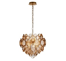 Подвесная люстра Crystallux Deseo DESEO SP6 D460 GOLD_CR