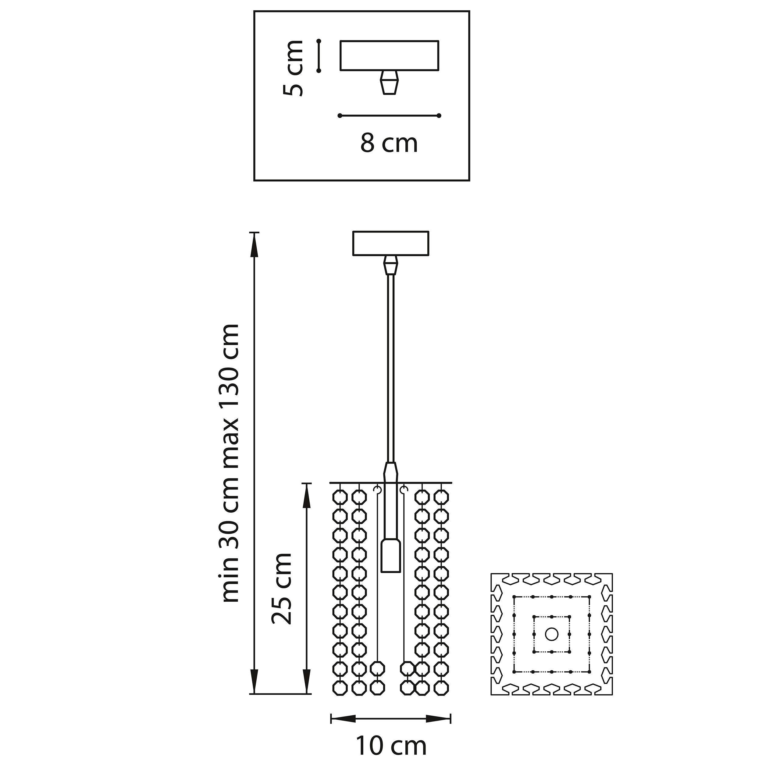 Подвесной светильник LightStar Cristallo 795424_LS