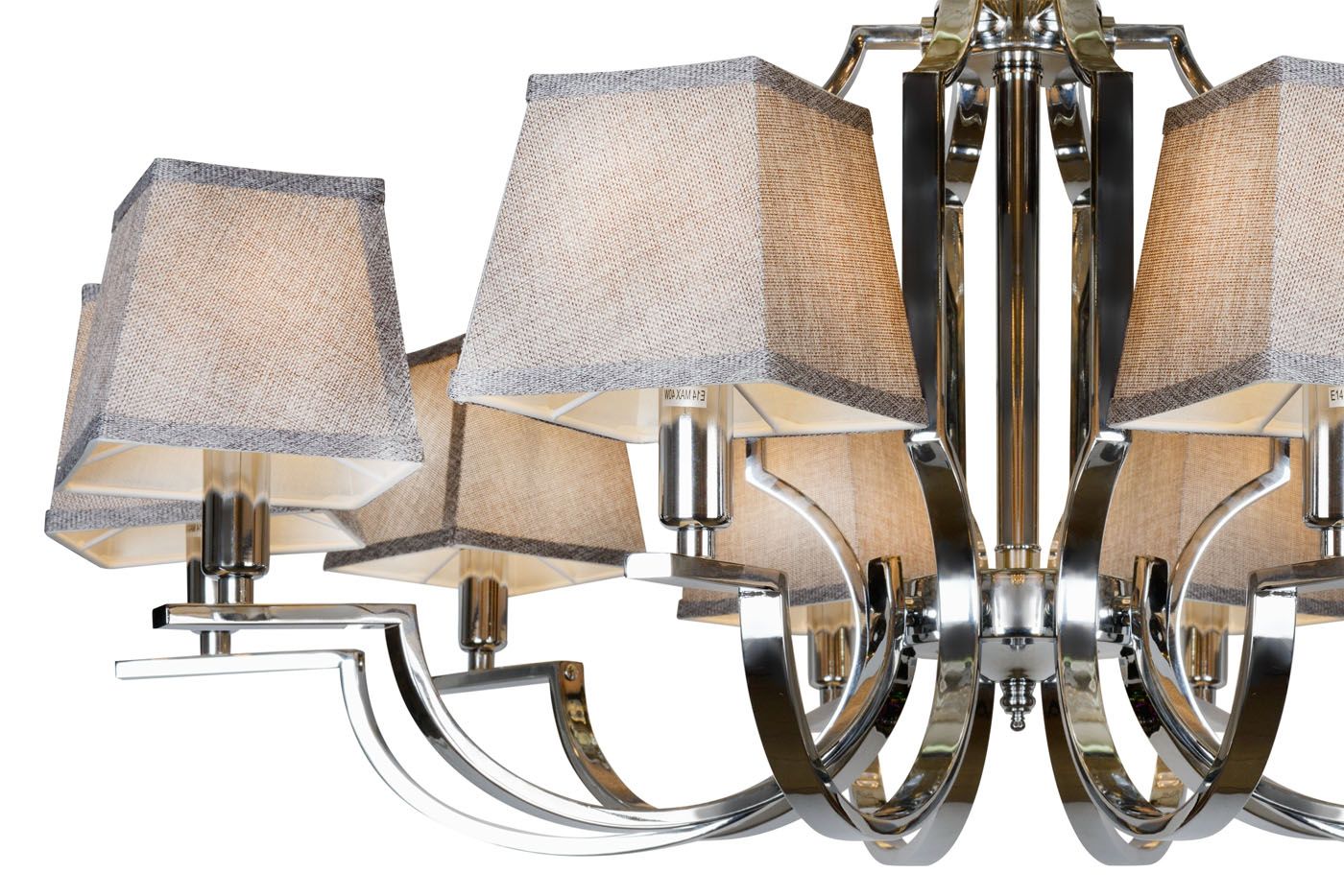 Подвесная люстра ILamp Hilton 6943-10 CR_IP