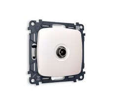 Розетка TV проходная Ambrella Volt OMEGA 5-1000 MHz 4dB QUANT MO213030_AMB