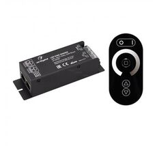 Диммер ARL-3022-OVAL-DIM Black (12-24V, 1x25A, ПДУ, RF) 027150_ARL