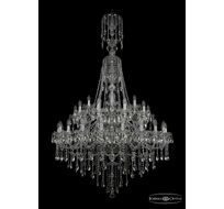 Хрустальная люстра Bohemia Ivele 1415/20+10+5/400/XL-185/2d Ni_BI