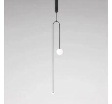 Подвесной светильник ILamp NORTH 8628P/2 BK-WH_IP