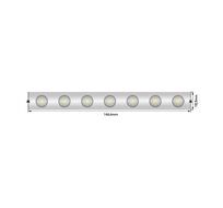Лента светодиодная wall washer 5050, 42 LED/м, 6,2 Вт/м, 24В , IP67, Цвет: РГБ 00-00008253_SW