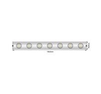 Лента светодиодная wall washer  5050, 42 LED/м, 6,2 Вт/м, 24В , IP67, Цвет: РГБ 00-00008253_SW