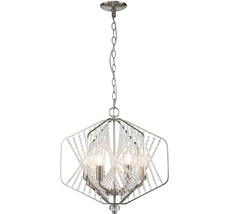 Люстра подвесная длиной 50 см (12004/6P Nickel) Indigo V000276