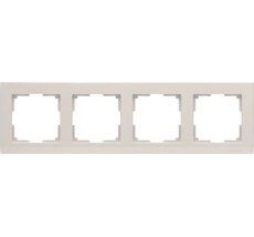 Рамка на 4 поста Stark WL04-Frame-04-ivory a050916_WR