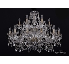 Хрустальная люстра Bohemia Ivele 1411/12+6/300/2d Pa_BI