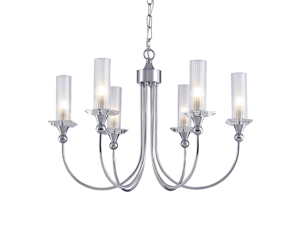 Подвесная люстра NewPort CHARLIZE 4586/C chrome_NP