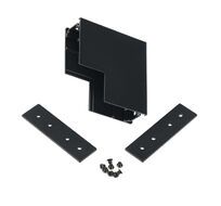 Коннектор соединитель угловой для накладного шинопровода 48V MyFar MT0201-CLW-B