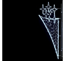 Светодиодная Консоль Факел, 75 x 200 см, Белая, 220В LTC LC-13411