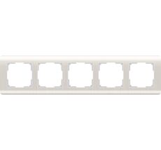 Рамка на 5 постов Stream Pearl WL12-Frame-05 a051280_WR