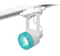 Комплект трекового однофазного светильника Ambrella light с композитным хрусталем Track System XT6601063_AMB