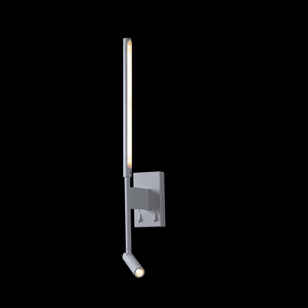 Настенный светильник Loft IT с подсветкой Stick 10012/6+3WH_LF