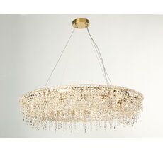 Подвесная люстра NewPort DIANA 10910+6/S gold_NP