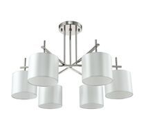 Потолочная люстра Crystallux SERGIO SERGIO PL6 NICKEL_CR