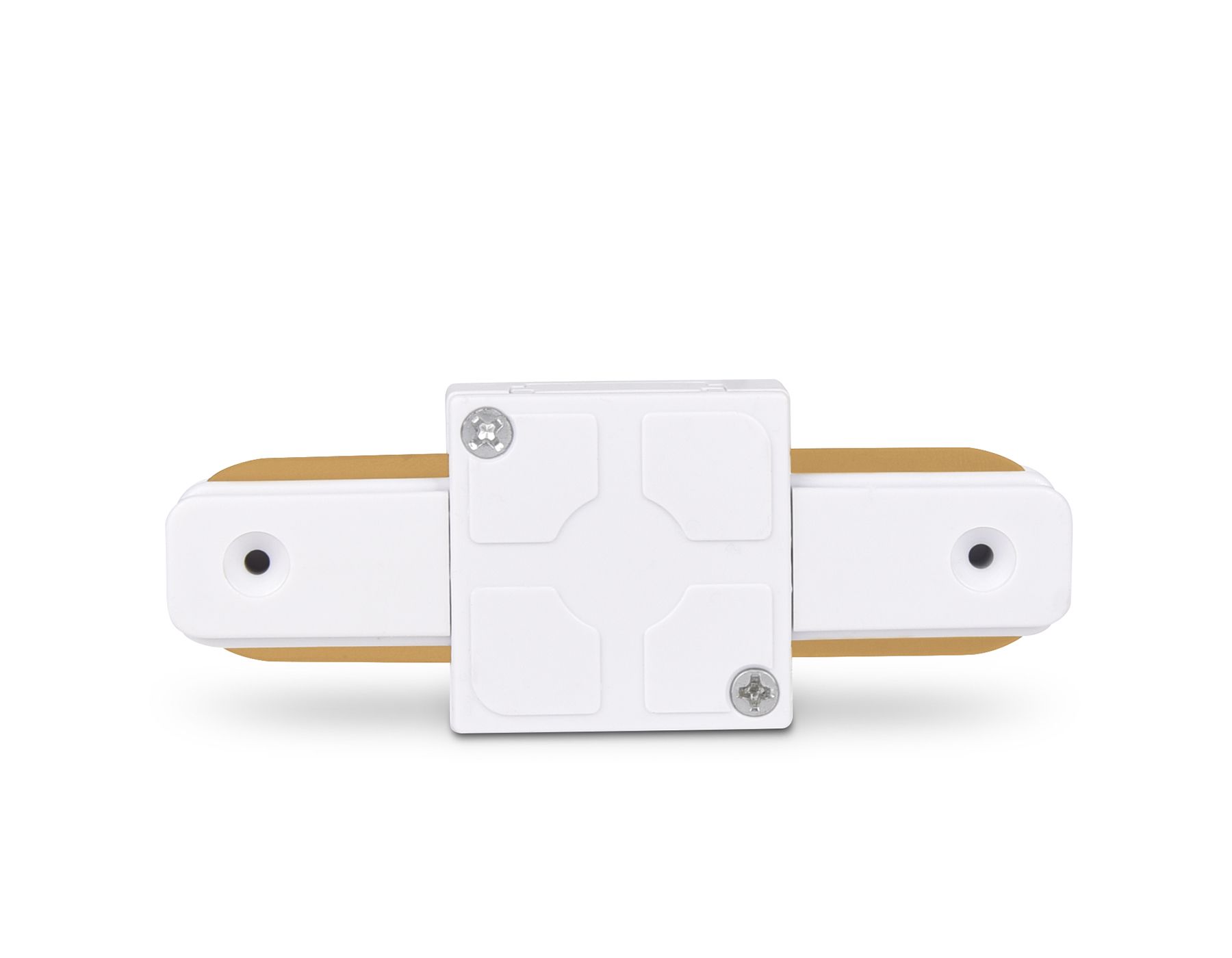 Коннектор прямой однофазный для соединения трековых шинопроводов GL GL7065_AMB