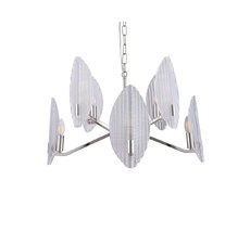 Подвесная люстра NewPort 35508/C nickel_NP