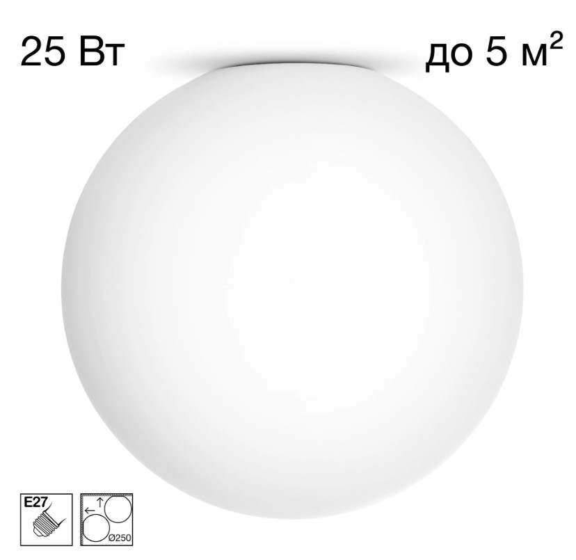 Настенно-потолочный светильник Citilux Ron CL941D25