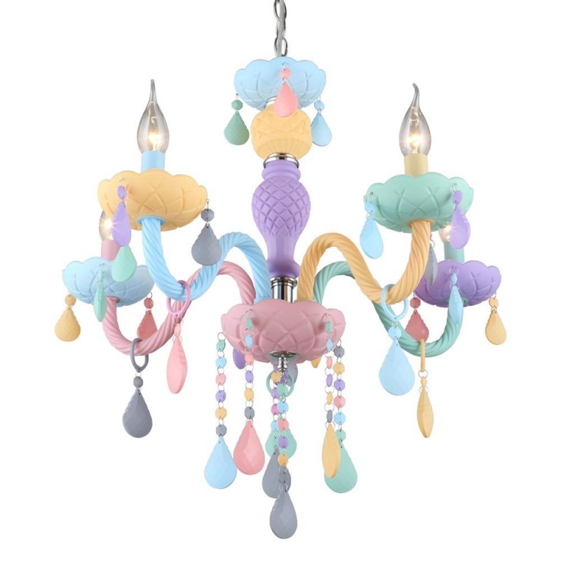 Подвесная люстра для детской Omnilux OML-65803-05