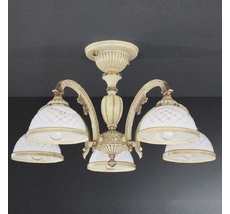 Потолочная люстра с узором в клетку PL.7222/5 Reccagni Angelo PL 7222/5_RA