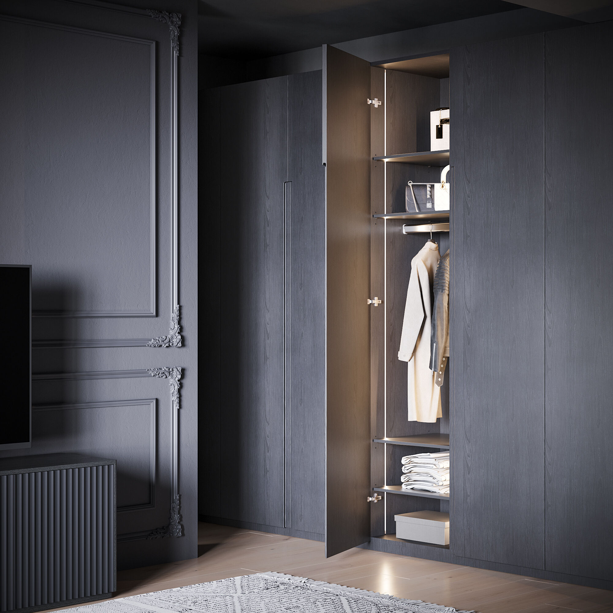 Выключатель с микроволновым датчиком движения Elektrostandard a067101_ES