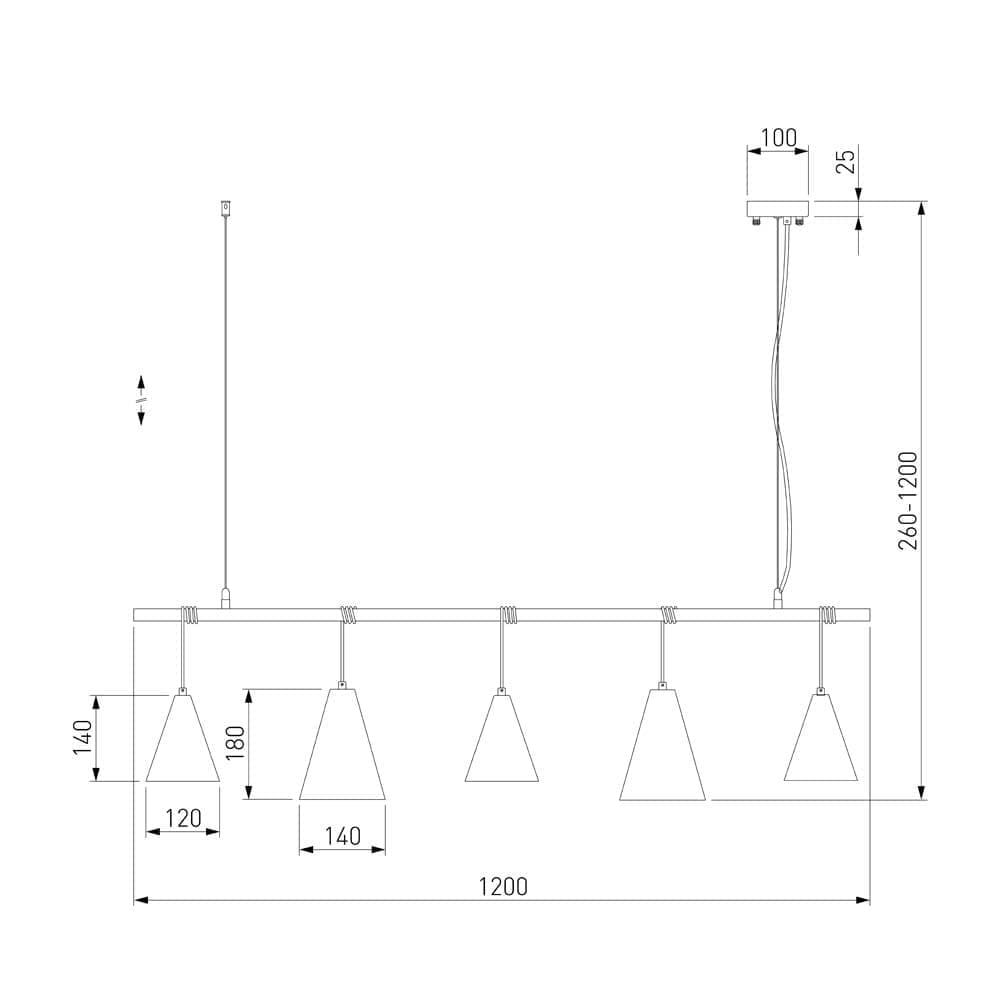 Подвесная люстра Eurosvet Castle a049522_EU