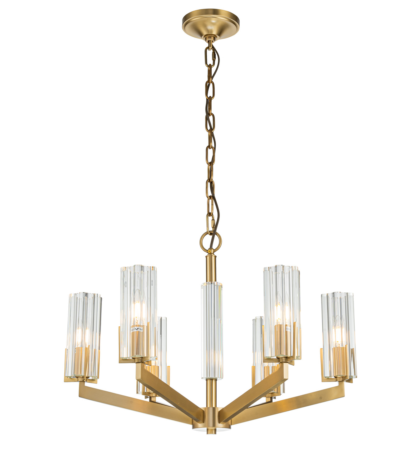 Подвесная люстра Belfast Malone 6035-6 BR CL_BF