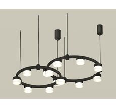 Подвесная люстра Ambrella light Techno Ring с акрилом Traditional DIY XR92091002_AMB