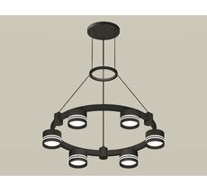 Подвесная люстра Ambrella light с акрилом Techno Ring Traditional DIY XR92051203_AMB