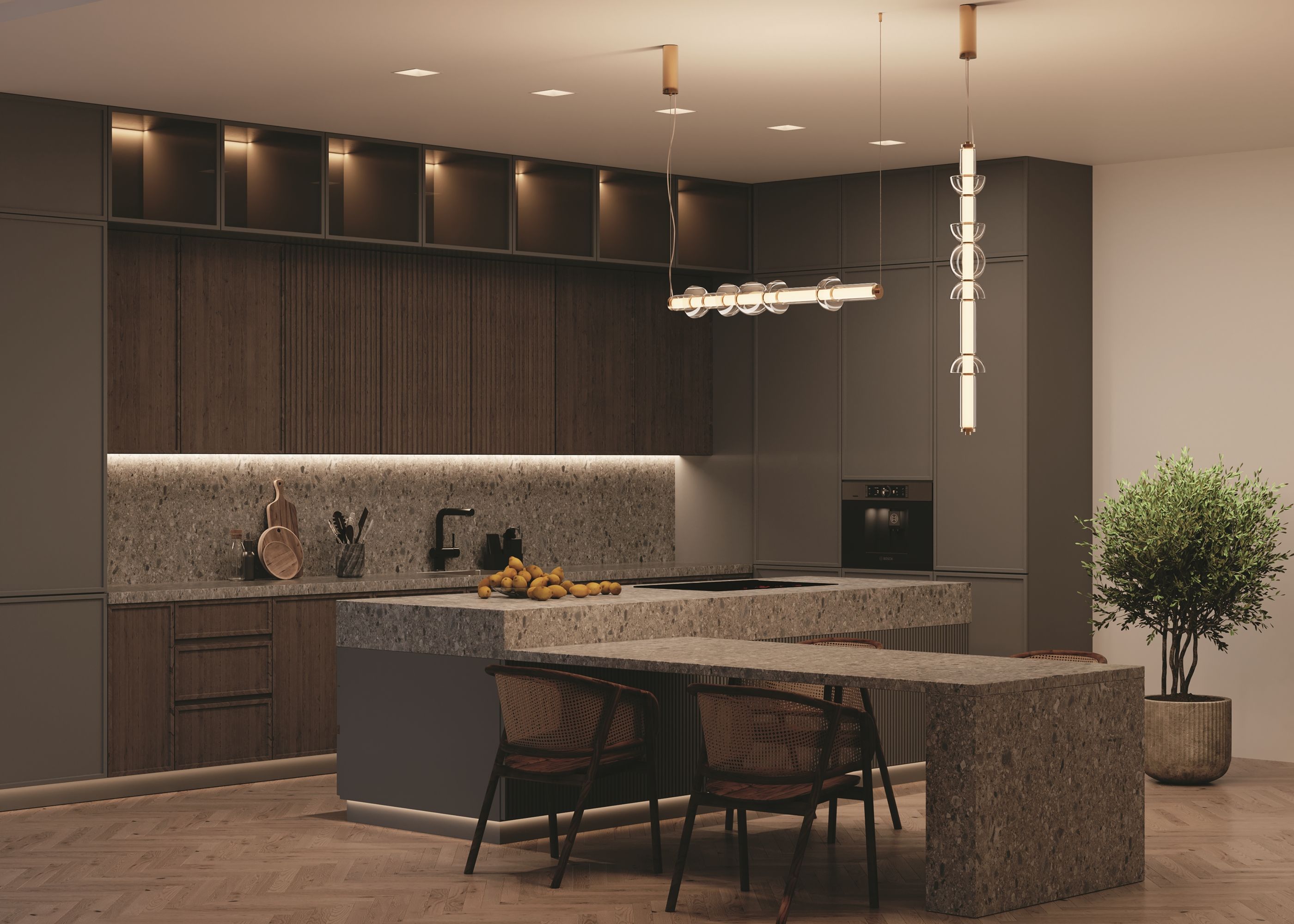 Подвесной светильник Maytoni Cosmo MOD210PL-L39BS3K_MY