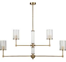 Подвесная люстра на штанге KUTEK MOOD Empoli Ryfel EMP-ZWL-4(P)R