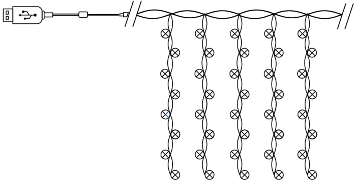 Светодиодная гирлянда Feron 41637_FR