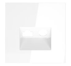 Накладка для розетки Voltum TV+RJ45 S70 VLS002701