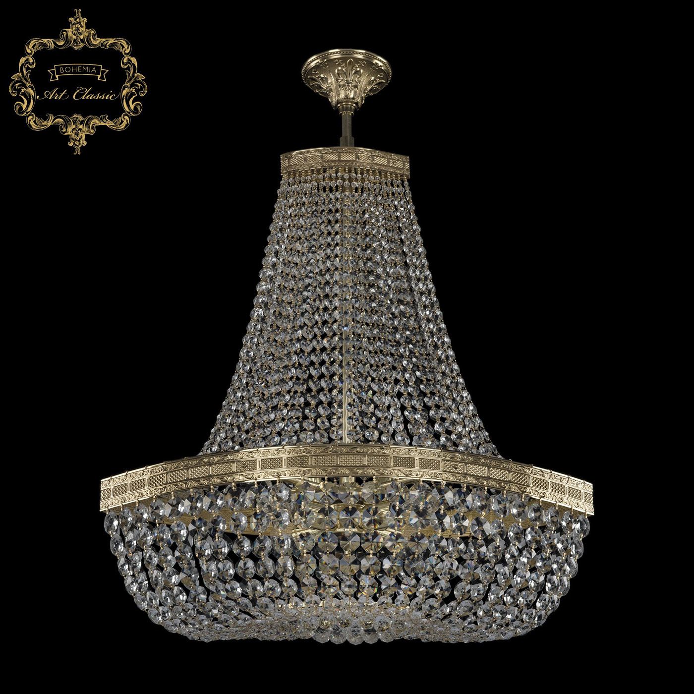 Хрустальная люстра Bohemia Art Classic 21.283.H2.60SP.G_BI