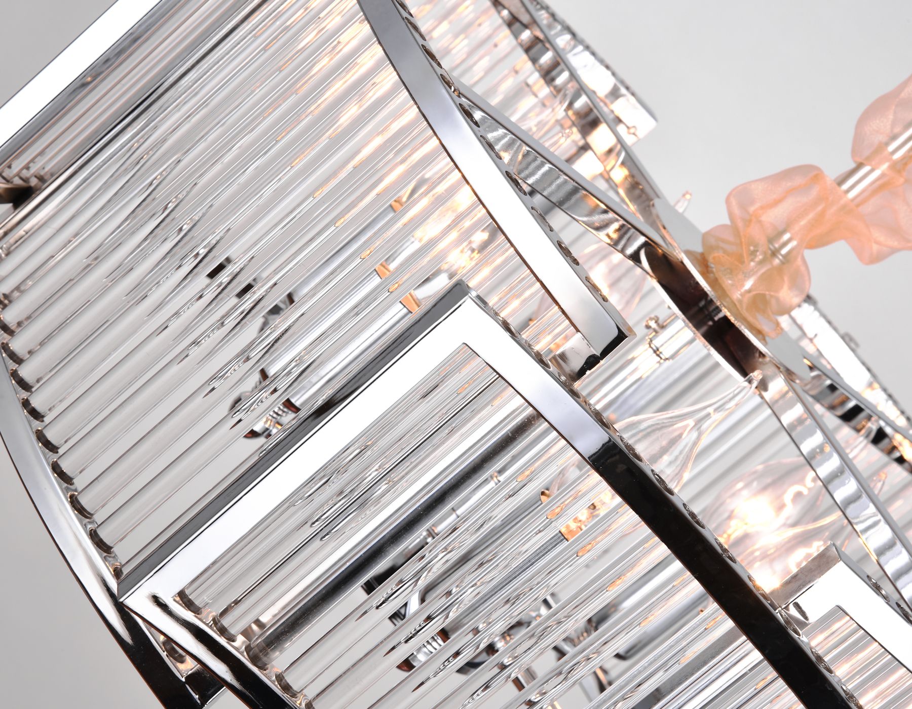 Подвесная люстра Ambrella light с хрусталем TR TR5366_AMB