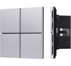 INTELLIGENT Кнопочная панель KNX-304-23-IN Silver (BUS, Frameless) (IARL, IP20 Металл, 2 года) 039662 Arlight 039662_ARL