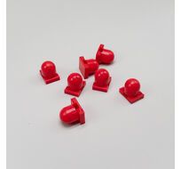 Колпачок для светодиодного ленты LTC 1LED, Красный LTC CAP-NL-R