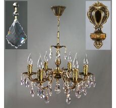 Хрустальная люстра Ambiente Ambient 2226/6 PB New Leaf_BZ