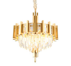 Подвесная люстра хрустальная Omnilux OML-69703-08