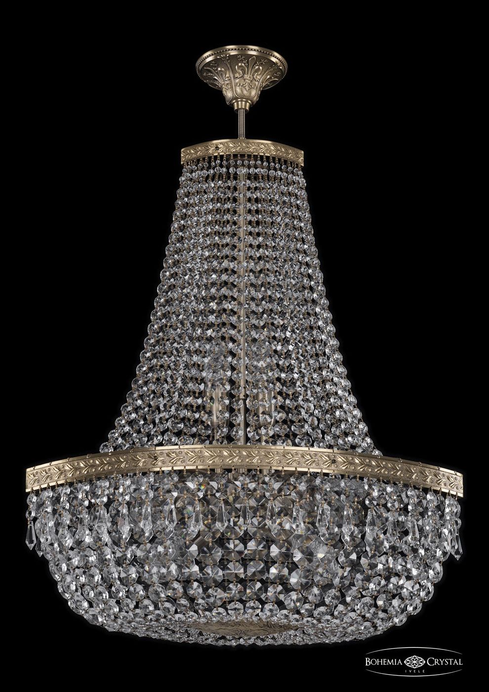 

Хрустальная люстра Bohemia Ivele 19013/H2/55IV Pa, 19013/H2/55IV Pa
