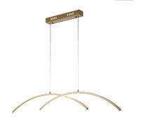 Подвесной светодиодный светильник с ПДУ Escada 10212/S LED Gold_ESC