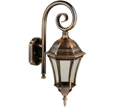 Настенный уличный фонарь IP44 91302S/18S Gb Oasis Light 91302S/18S Gb_OL