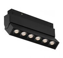 Поворотный магнитный трековый светильник iLedex VISION 4822-003-L120-6W-38DG-4000K-BK_IX