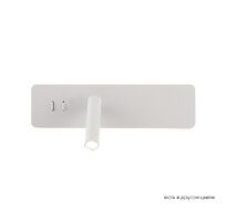 Настенный светильник Crystallux CLT CLT 215W WH_CR