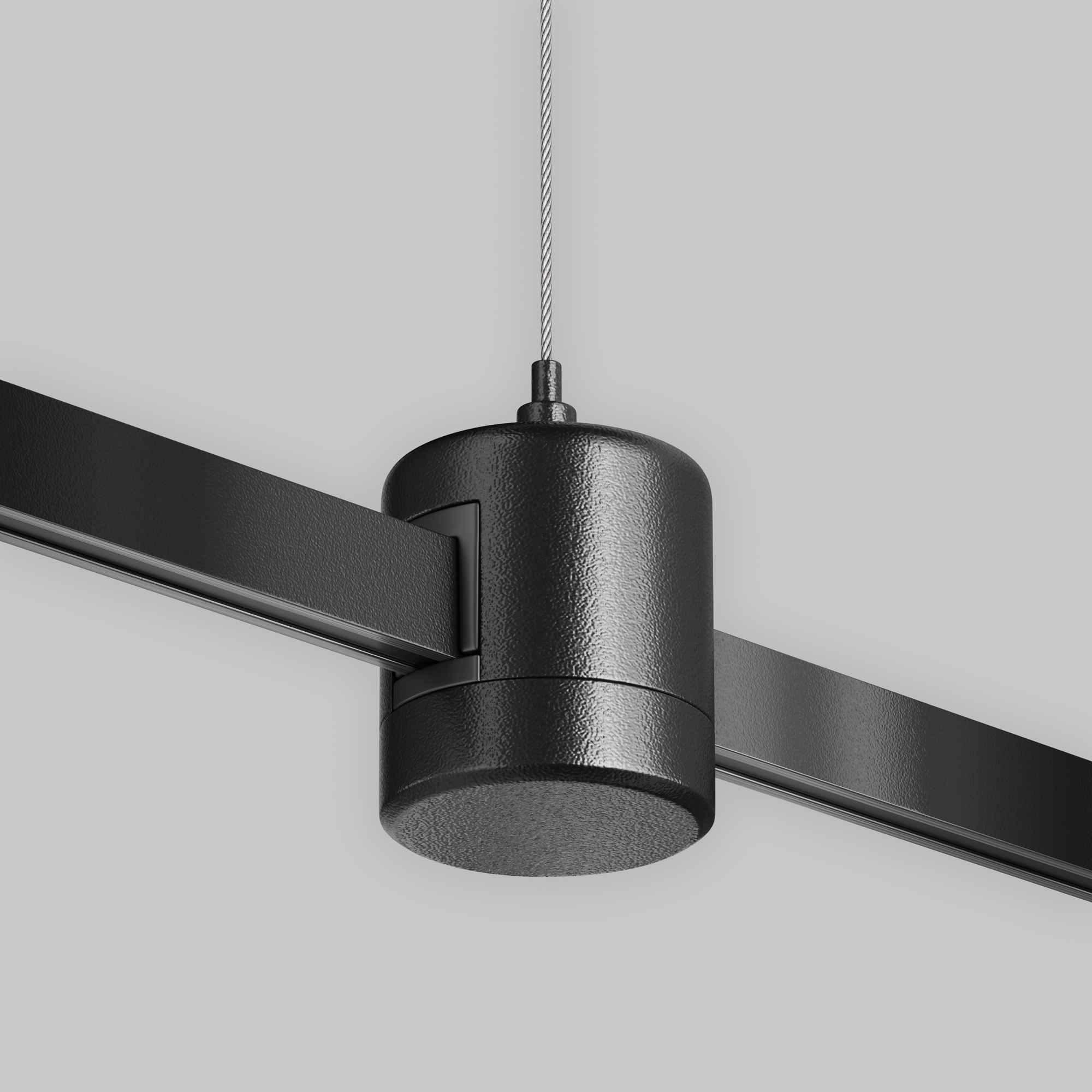 Подвес тросовый Hang с прямым коннектором питания Maytoni Flarity TRA157SW-IPC1-B_MY