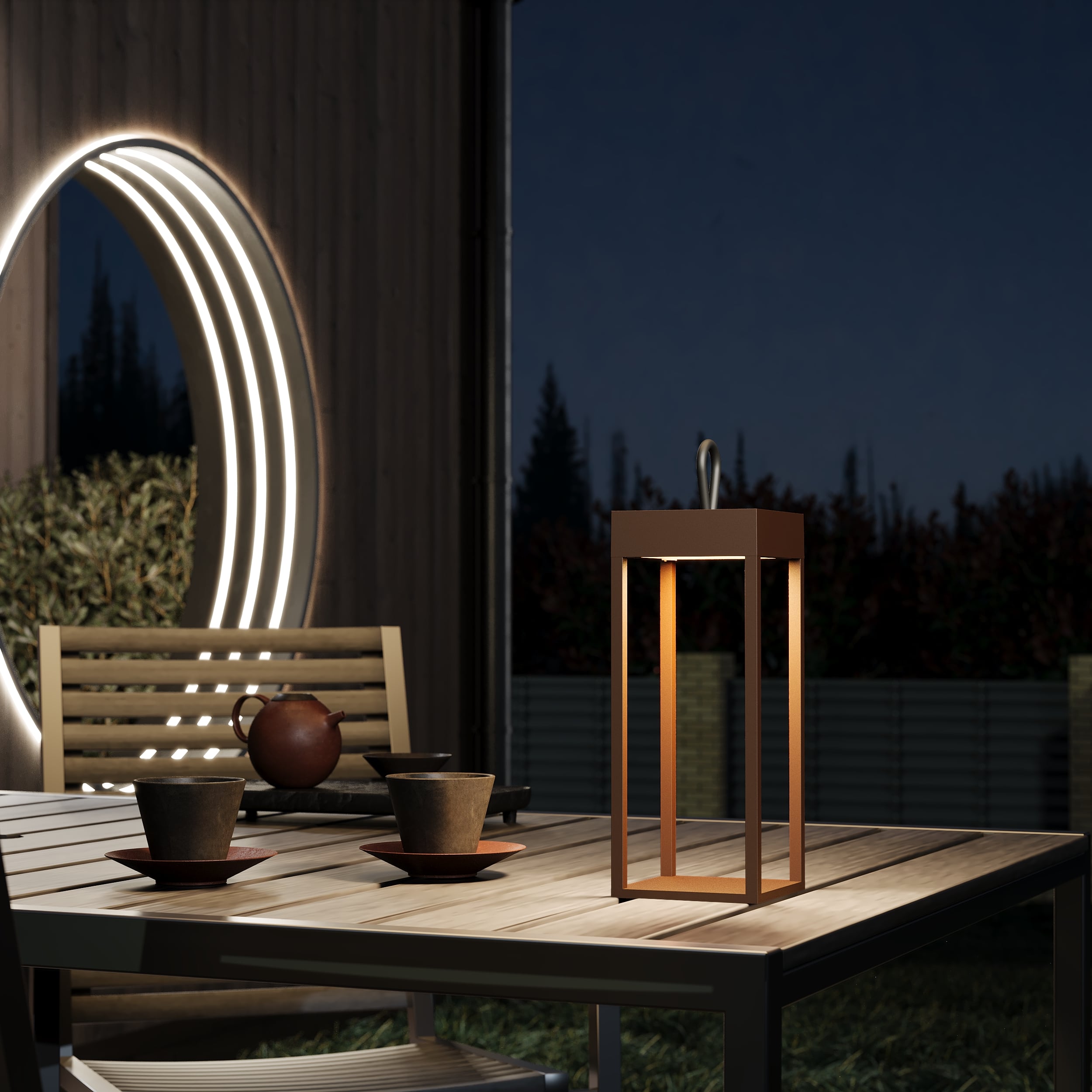 Уличный подвесной светильник ST LUCE PALO SL9521.603.01